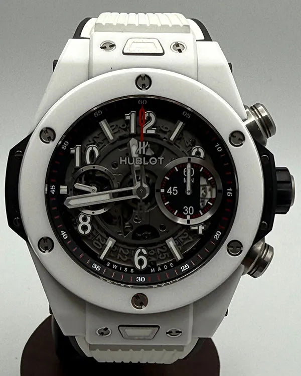 Hublot Big Bang Unico 45MM Skeleton Dial Rubber Strap (411.HX.1170.RX)