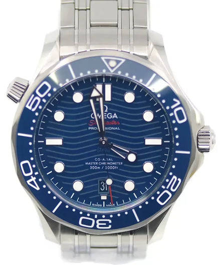 Omega Seamaster Diver 300M 42MM Blue Dial Steel Bracelet (210.30.42.20.03.001)