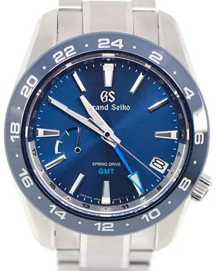 2021 Grand Seiko Sport Collection 40.5MM Blue Dial Steel Bracelet (SBGE255)