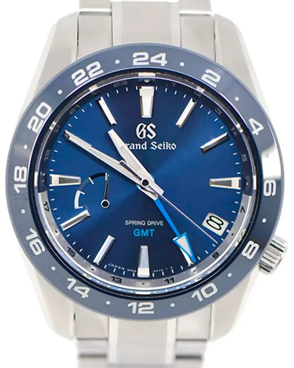 2021 Grand Seiko Sport Collection 40.5MM Blue Dial Steel Bracelet (SBGE255)