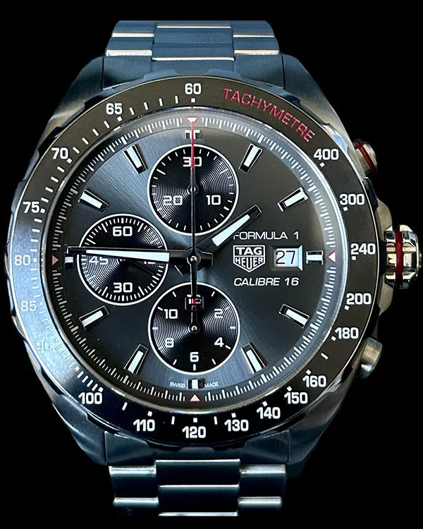 2021 Tag Heuer Formula 1 44MM Grey Dial Steel Bracelet (CAZ2012.BA0876)