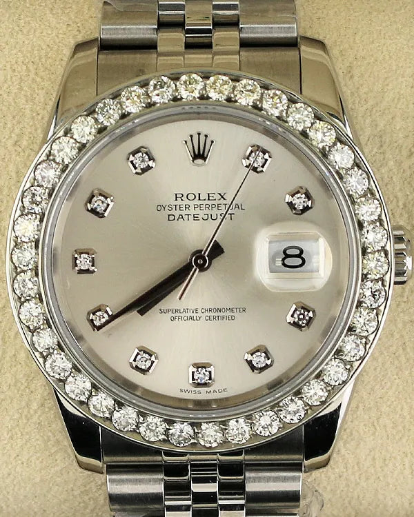 2006 (D Serial) Rolex Datejust 36MM Silver Dial Jubilee Bracelet (116234)