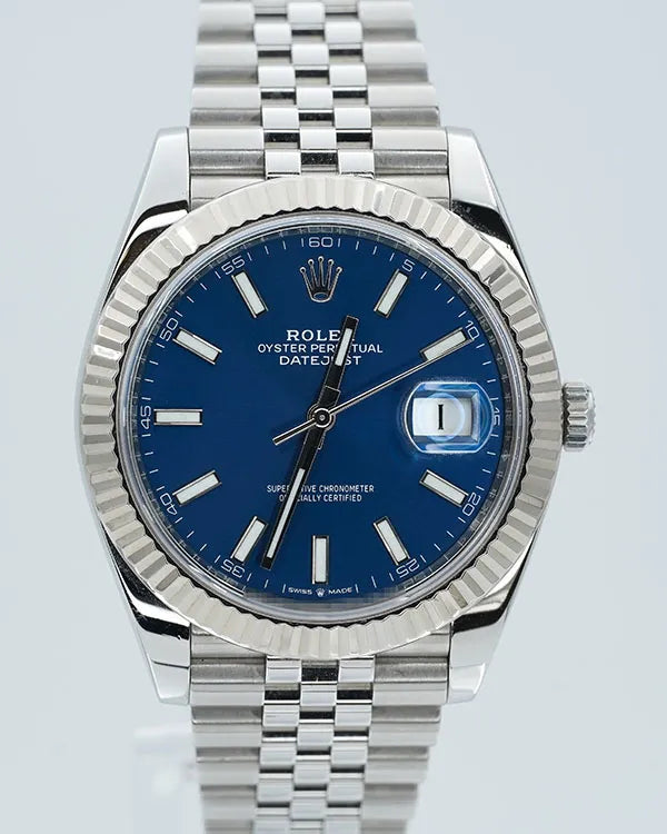 2020 Rolex Datejust 41MM Blue Dial Jubilee Bracelet (126334)