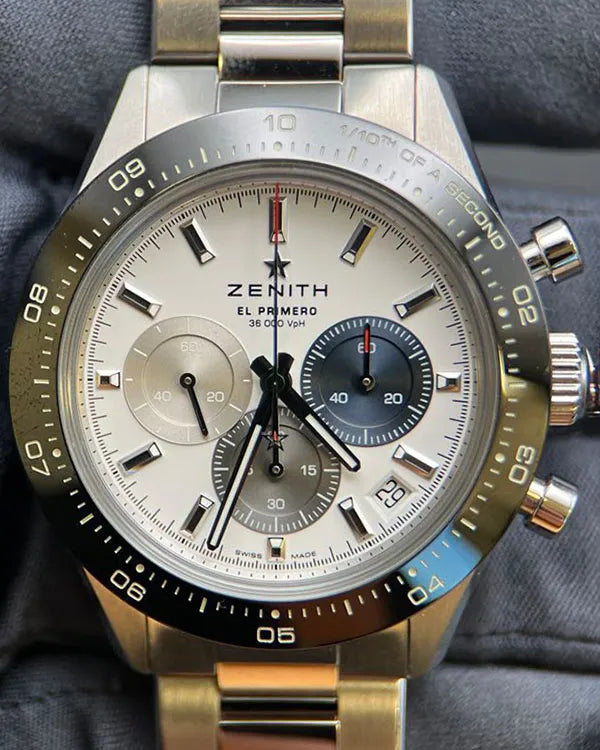 2023 Zenith Chronomaster Sport 41MM White Dial Steel Bracelet (03.3100.3600/69.M3100)