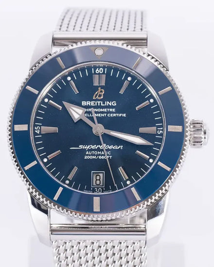 Breitling Superocean Heritage II 42MM Blue Dial Steel Bracelet (AB2010)