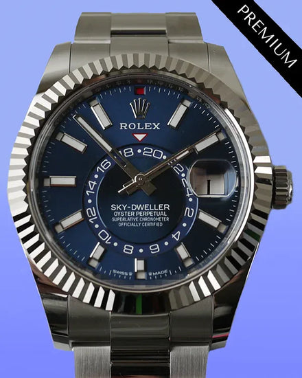 2025 Rolex Sky-Dweller 42MM Blue Dial Oyster Bracelet (336934)