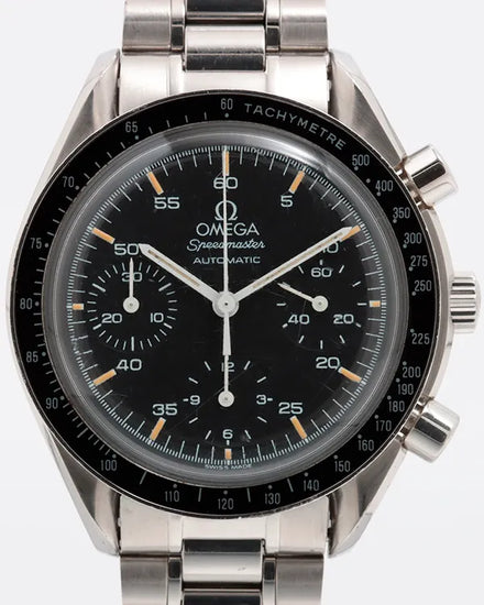 Omega Speedmaster Reduced 39MM Black Dial Steel Bracelet (3510.5)