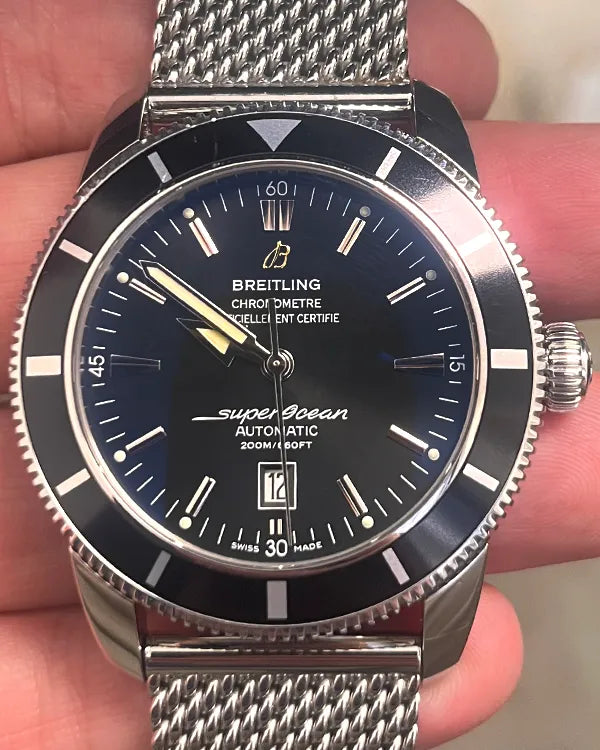 Breitling Superocean Heritage 46 MM Blue Dial Oyster Bracelet (A17320/B868)