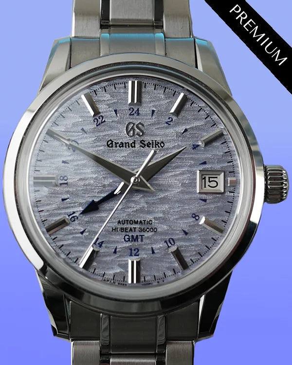 No Reserve - Grand Seiko Elegance Collection Shõsho 39.5MM Blue Dial Steel Bracelet (SBGJ249G)