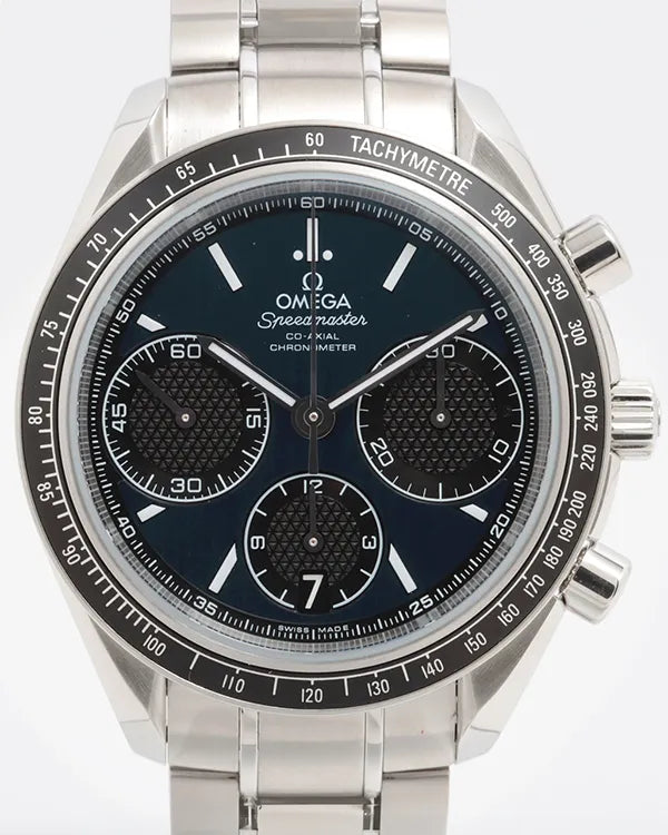 2020 Omega Speedmaster Racing 40MM Blue Dial Steel Bracelet (326.30.40.50.03.001)
