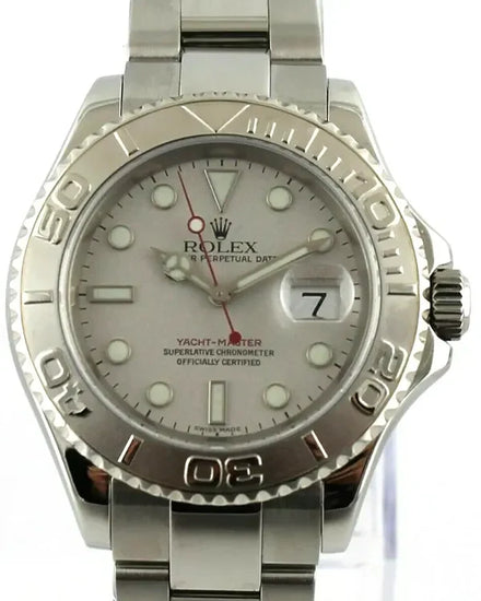 Rolex Yacht-Master 40MM Silver Dial Oyster Bracelet (16622)