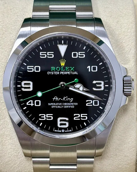 2022 Rolex Air-King 40MM Black Dial Oyster Bracelet (126900)