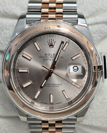 Rolex Datejust 41MM Silver Dial Two-Tone Jubilee Bracelet (126301)