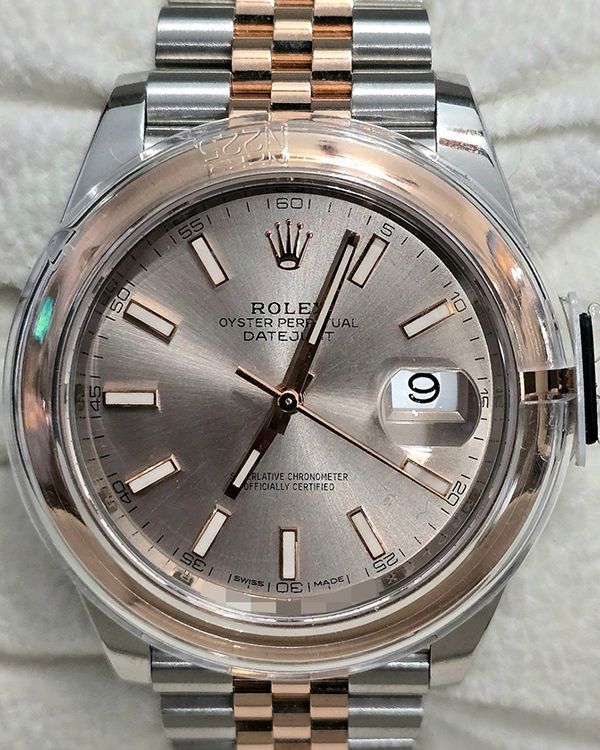 Rolex Datejust 41MM Silver Dial Two-Tone Jubilee Bracelet (126301)