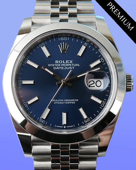 2025 Rolex Datejust 41MM Blue Dial Jubilee Bracelet (126300)