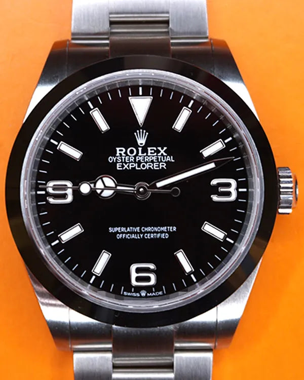 2024 Rolex Explorer 40MM Black Dial Oyster Bracelet (224270)