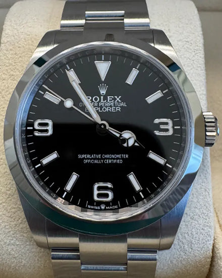 2023 Rolex Explorer 40MM Black Dial Oyster Bracelet (224270)