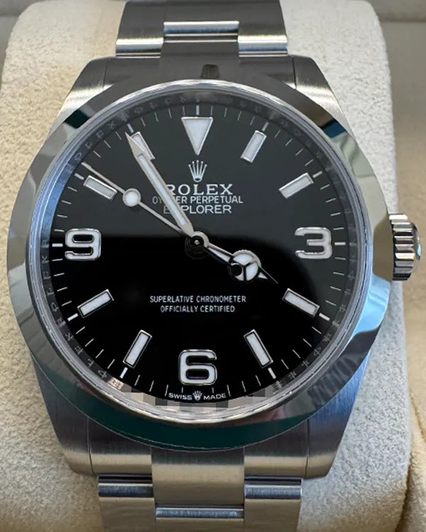 2023 Rolex Explorer 40MM Black Dial Oyster Bracelet (224270)