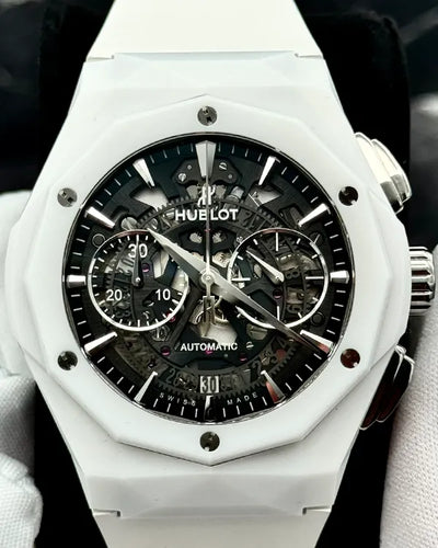 2022 Hublot Classic Fusion Aerofusion Orlinski L.E. 45MM Skeleton Dial Rubber Strap (525.HI.0170.RW.ORL21)