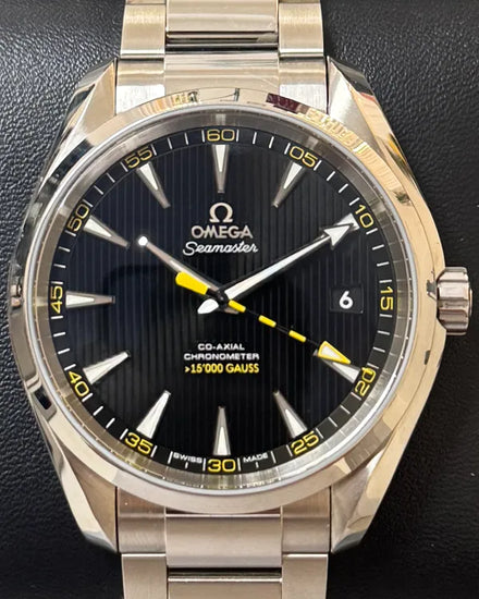 2023 Omega Seamaster Aqua Terra 150M "Bumblebee" 41.5MM Black Dial Steel Bracelet (231.10.42.21.01.002)