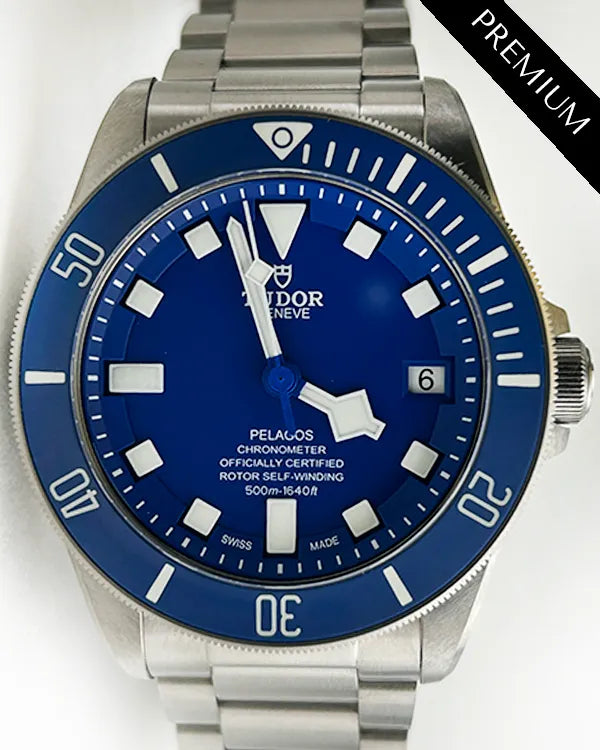 No Reserve - 2024 Tudor Pelagos 42MM Blue Dial Titanium Bracelet (25600TB)