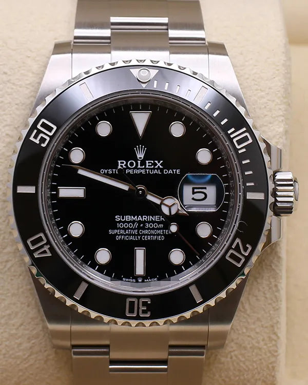 2025 Rolex Submariner Date 41MM Black Dial Oyster Bracelet (126610LN)
