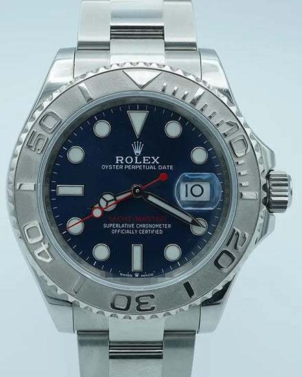2015 Rolex Yacht-Master 40MM Blue Dial Oyster Bracelet (116622)