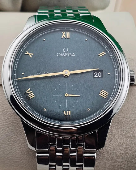 Omega De Ville Prestige 41MM Green Dial Steel Bracelet (434.10.41.20.10.001)