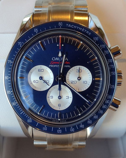 2021 Omega Speedmaster "Tokyo 2020 Olympic Games" L.E. 42MM Blue Dial Steel Bracelet (522.30.42.30.03.001)