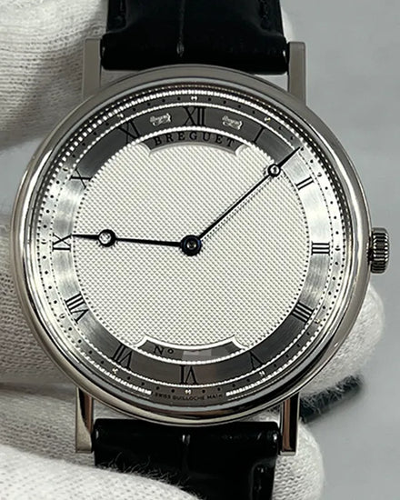2025 Breguet Classique 38MM Silver Dial Leather Strap (5157BB/11/9V6)