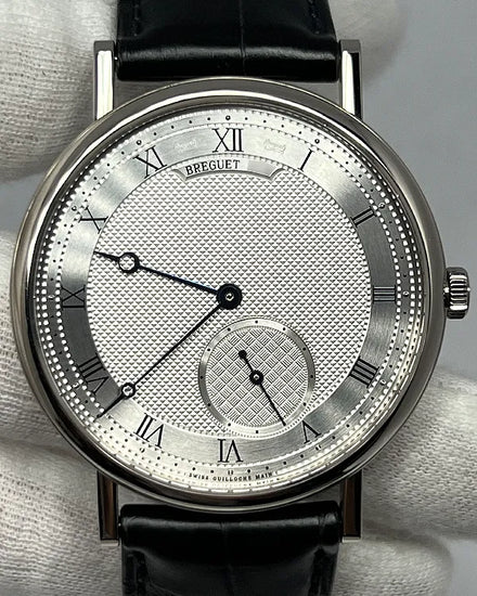 2025 Breguet Classique 40MM Silver Dial Leather Strap (7147BB/12/9WU)