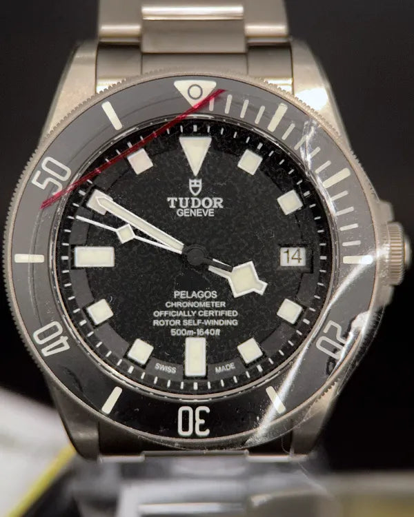 2024 Tudor Pelagos 42MM Black Dial Titanium Bracelet (25600TN)
