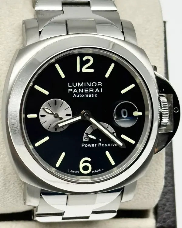 Panerai Luminor Power Reserve L.E. 44MM Black Dial Titanium Bracelet (PAM00171)