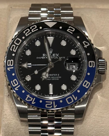 2019 Rolex GMT-Master II "Batgirl" 40MM Black Dial Jubilee Bracelet (126710BLNR)