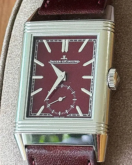 2024 Jaeger-LeCoultre Reverso "Monoface Small Seconds" S.E. 45.6MM Red Dial Leather Strap (Q397846J)