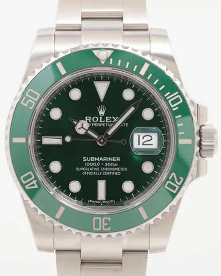 Rolex Submariner Date “Hulk” 40MM Green Dial Oyster Bracelet (116610LV)