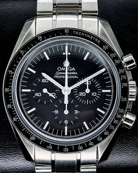 2021 Omega Speedmaster Professional Moonwatch 42MM Black Dial Steel Bracelet (311.30.42.30.01.005)