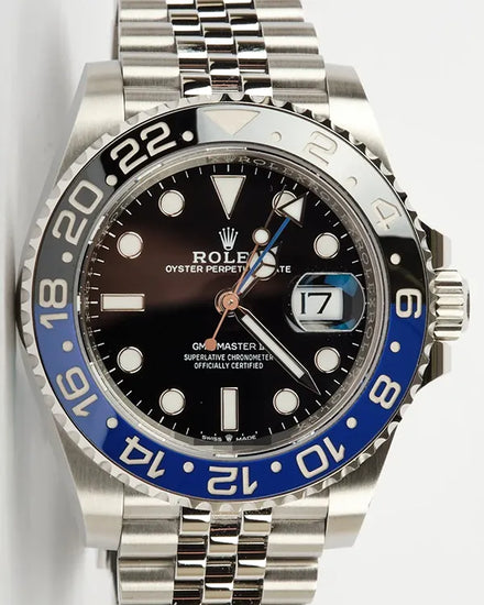 2022 Rolex GMT-Master II "Batgirl" 40MM Black Dial Jubilee Bracelet (126710BLNR)