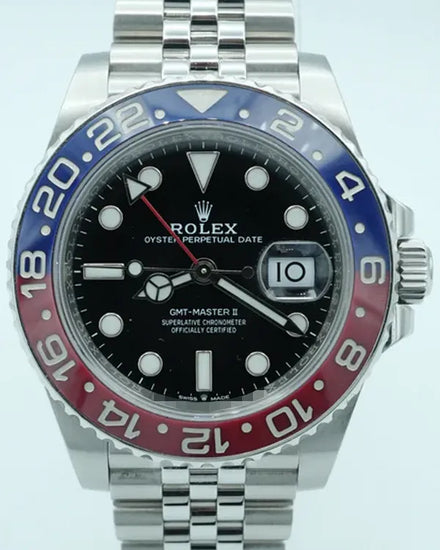 2017 Rolex GMT-Master II "Pepsi" 40MM Black Dial Jubilee Bracelet (126710BLRO)