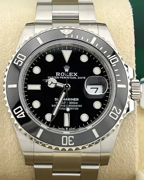 2022 Rolex Submariner Date 41MM Black Dial Oyster Bracelet (126610LN)