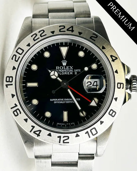1994 Rolex Explorer II 40MM Black Dial Oyster Bracelet (16570)