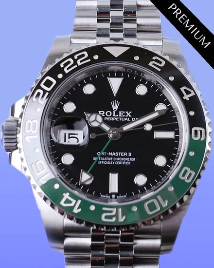 2025 Rolex GMT-Master II "Sprite" 40MM Black Dial Jubilee Bracelet (126720VTNR)