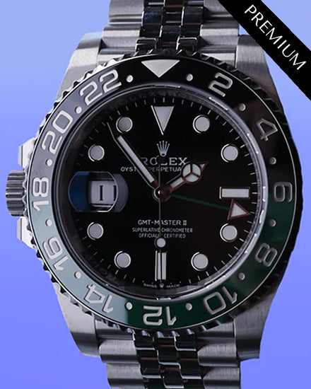 2025 Rolex GMT-Master II "Sprite" 40MM Black Dial Jubilee Bracelet (126720VTNR)