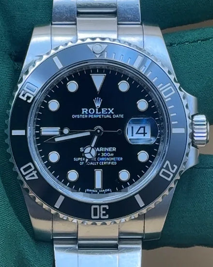 2018 Rolex Submariner Date 40MM Black Dial Oyster Bracelet (116610LN)