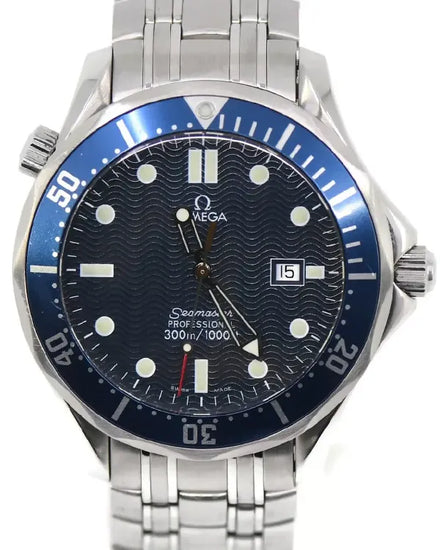 Omega Seamaster Diver 300M 41MM Quartz Blue Dial Steel Bracelet (2541.80.00)