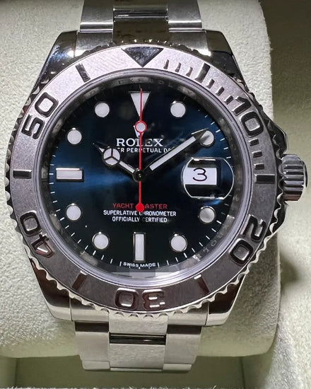 2013 Rolex Yacht-Master 40MM Blue Dial Oyster Bracelet (116622)