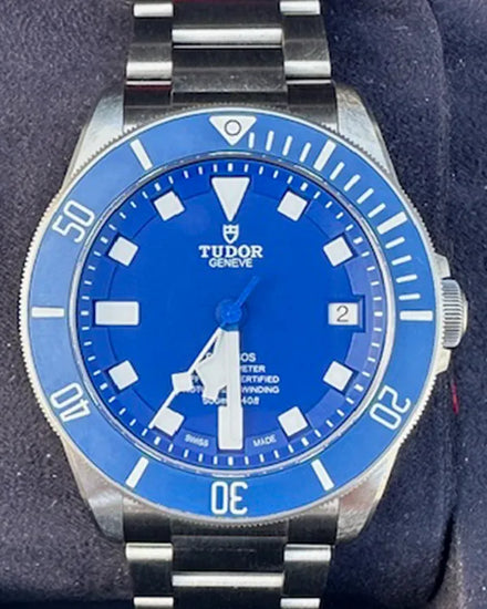 2023 Tudor Pelagos 42MM Blue Dial Titanium Bracelet (25600TB)