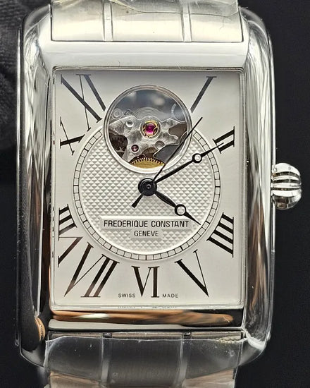 No Reserve - Frederique Constant Classics 33.3MM Silver Dial Steel Bracelet (FC-310MC4S36B)