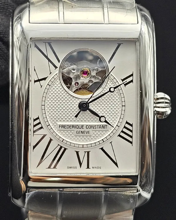No Reserve - Frederique Constant Classics "Japan Exclusive" 33.3MM Silver Dial Steel Bracelet (FC-310MC4S36B)