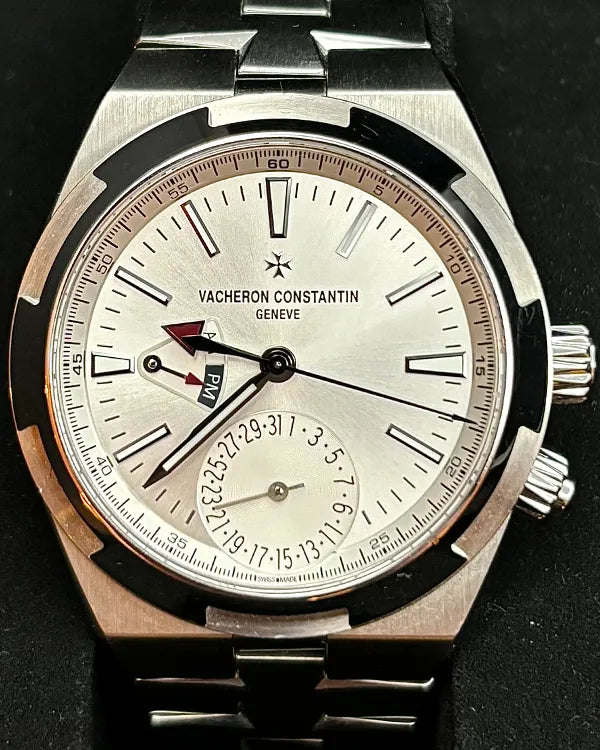 2021 Vacheron Constantin Overseas Dual Time 41MM Silver Dial Steel Bracelet (7900V/110A-B333)